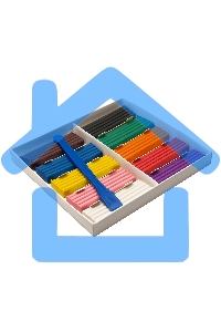 Пластилин Silwerhof Монстрики 10цв. 150гр. стек картон.кор.