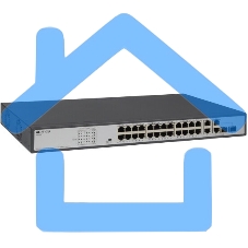 Неуправляемый коммутатор ORIGO 26x1000Base-T, 2x1000Base-X SFP, комплект для установки в 19