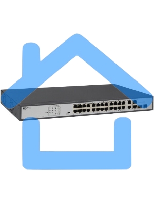 Неуправляемый коммутатор ORIGO 26x1000Base-T, 2x1000Base-X SFP, комплект для установки в 19