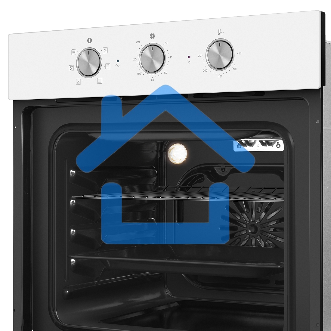 Духовой шкаф электрический HOMSair OEF606WH белый