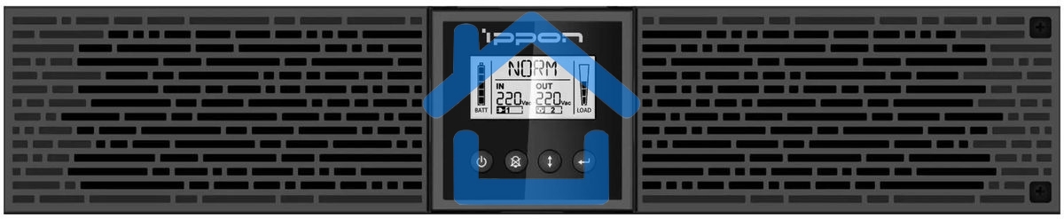 Источник бесперебойного питания Ippon Smart Winner II 1500 1350Вт 1500ВА черный
