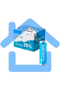 Элемент питания LR6 (AA) 1.5V Alkaline 20BOX Космос