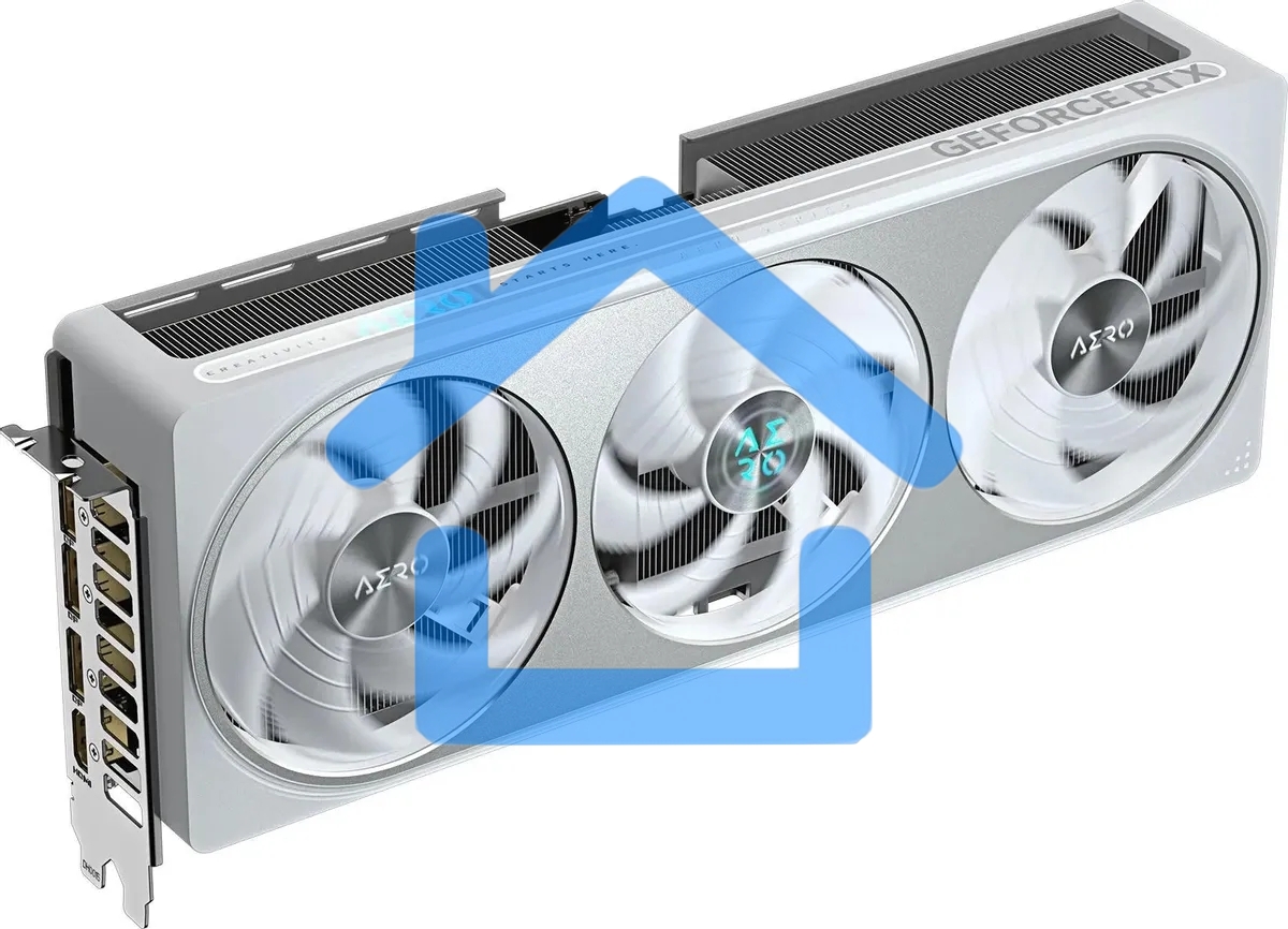 Видеокарта Gigabyte PCI-E GV-N5070AERO OC-12GD 1.0 NVIDIA GeForce RTX 5070 12Gb 192bit GDDR7 2805/28000 HDMIx1 DPx3 HDCP Ret