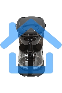 Кофеварка капельная SUPRA CMS-1240 черный, исп. кофе - молотый, 1.25 л, 750 Вт.