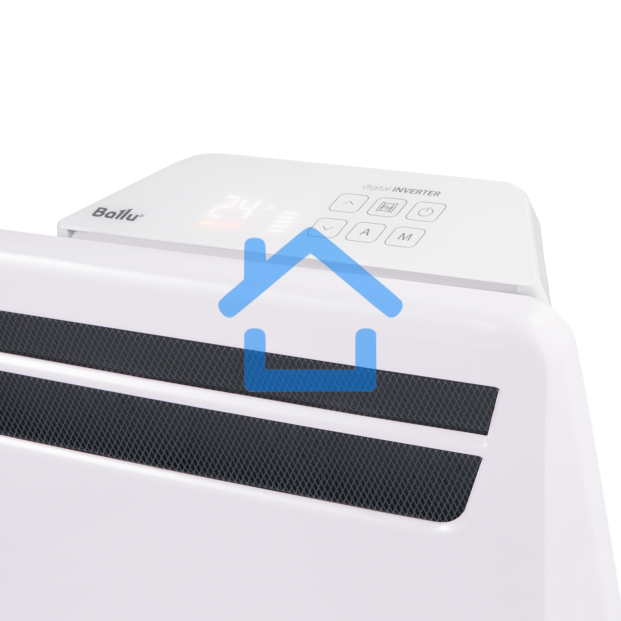 Комплект Ballu Transformer с блоком управления BEC/EVU-2000-4I белый, 2000 Вт, 25 м2, дисплей, термостат, WiFi