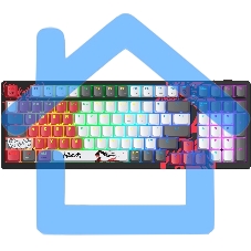 Клавиатура A4Tech Bloody WS98 Naraka механическая беспроводная USB черный/красный (WS98)