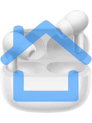 Наушники беспроводные Xiaomi Redmi Buds 6 Pro белый BHR9310GL