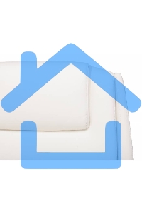 Кресло руководителя Бюрократ _DUKE белый, кожа, крестовина металл/дерево