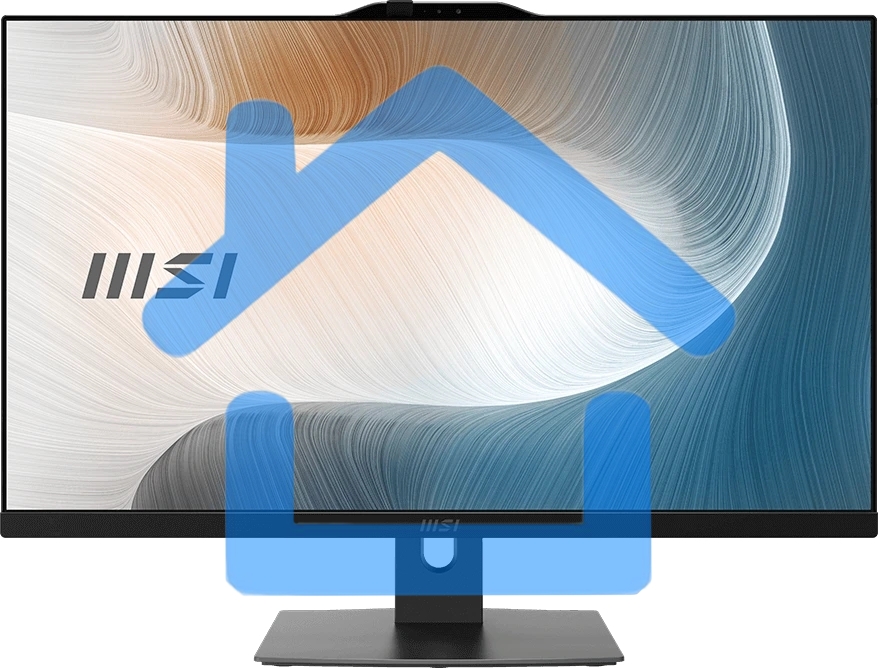 Моноблок MSI Modern AM272P 1M Intel Core 3 (Series 1) 100U 1200 МГц/8192 Mb/256 Gb SSD/27