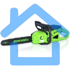 Цепная пила аккумуляторная GreenWorks GD40CS20X, 40V, 40 см, 2000 Вт, бесщеточная, без АКБ и ЗУ (2008807)