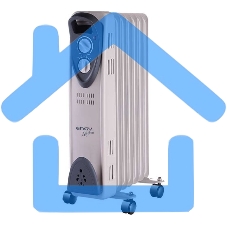 Обогреватель масляный Engy EN-2207 Modern (7 секций) белый, 1500 Вт, 15 м2, термостат