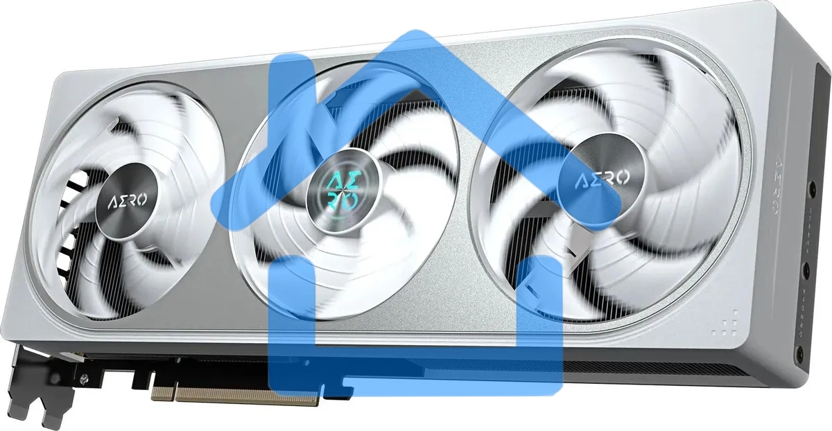 Видеокарта Gigabyte PCI-E GV-N5070AERO OC-12GD 1.0 NVIDIA GeForce RTX 5070 12Gb 192bit GDDR7 2805/28000 HDMIx1 DPx3 HDCP Ret