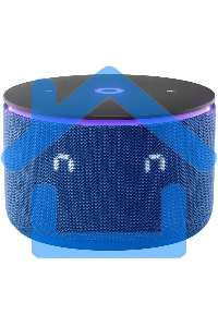 Умная колонка Яндекс Станция Мини 3 Про с Алисой, Zigbee, синий, YNDX-00059BLU