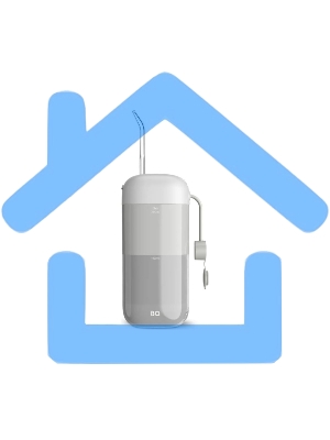 Ирригатор BQ IR002 Gray, Мощность: 10 Вт, Портативный, Объем резервуара 230 мл, 2 насадки и дорожный чехол в комплекте, 11 режимов работы: Normal (нормальный), Soft (мягкий), Pulse (импульсный) + 8 DIY, Уровень влагозащиты: IPX7, Давление воды: 140-800 кП