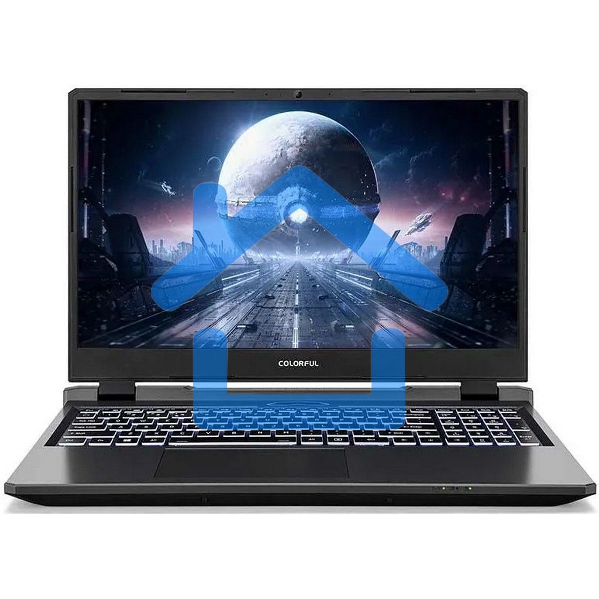 Ноутбук Colorful EVOL P15 24-HD55D16512A-G-RUA-KA серый Intel Core i5-12450H/16Gb/SSD 512Gb/RTX 4050 6Gb/15.6
