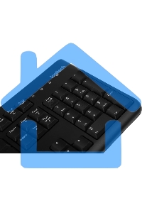 Клавиатура проводная Logitech K120 for business, USB черный (заводская гравировка)