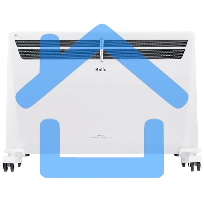 Конвектор Ballu Evolution Digital Inverter BEC/EVI4-2000 белый, 2000 Вт, 25 м2, дисплей, WiFi