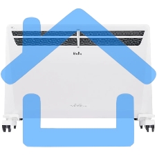 Конвектор Ballu Evolution Digital Inverter BEC/EVI4-2000 белый, 2000 Вт, 25 м2, дисплей, WiFi