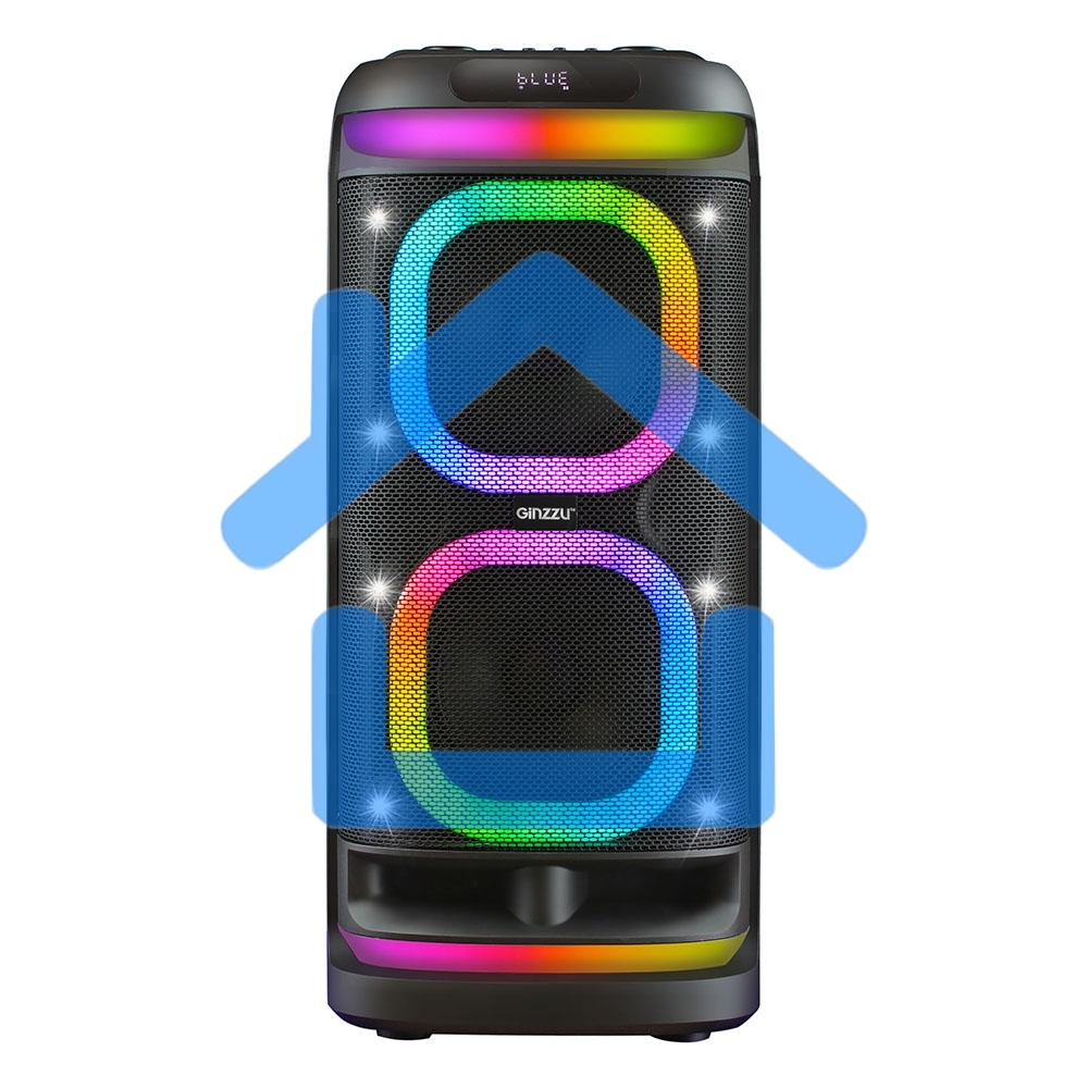 Акустическая система Midi Ginzzu GM-115, BT/USB/TF/FM/MIC/ДУ