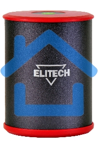 Нивелир лазерн. Elitech ЛН 2К-ЗЕЛ 2кл.лаз. 510нм цв.луч. зеленый 2луч. (201470)