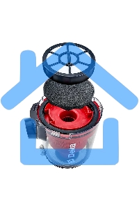 Пылесос Delta DL-0851 красный, 1800Вт