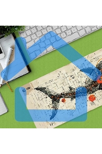 Коврик для мыши Cactus Shark 900x400x4мм (CS-MP-COR03XXL)