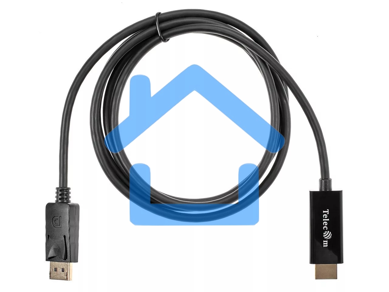 Кабель-переходник DisplayPort M-> HDMI M 1.8m Telecom [TA494)