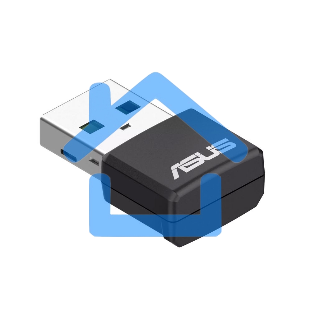 Роутер ASUS USB-AX55 NANO 90IG06X0-MO0B00 WI-FI 802.11ax/ac/a/g/n, 400 + 867 Mbps USB 3.0 Adapter + 2 антенны