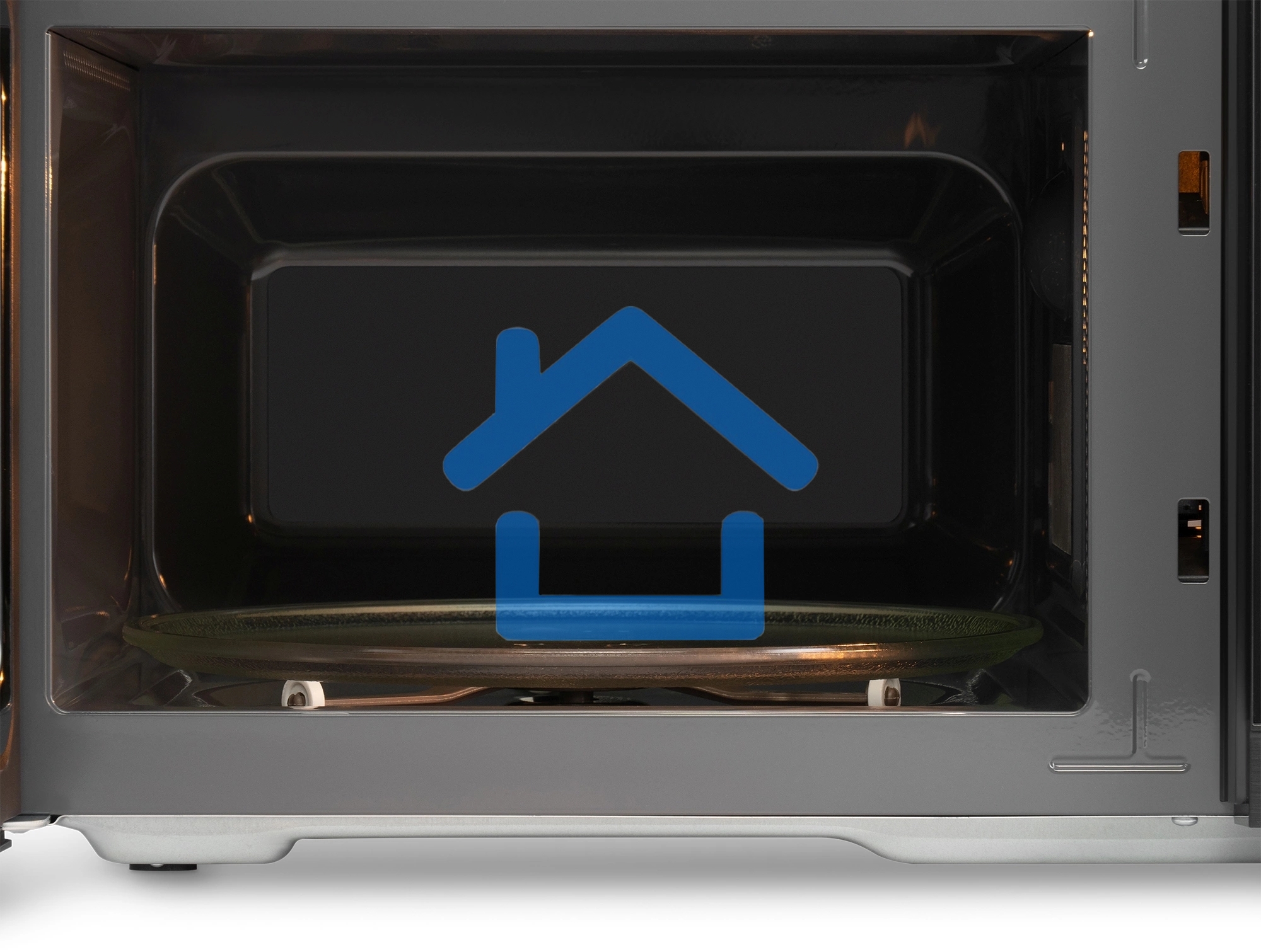 Микроволновая печь Hyundai HYM-D3012 черный 25л 800Вт кнопки, поворотный механизм