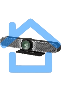 Веб-камера Logitech MeetUp, 8Mpix (3840x2160), USB3.0 с микрофоном, черный