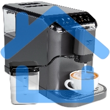 Кофемашина автоматическая Zigmund & Shtain ZACM-2000 серый металлик, исп. кофе - зерновой, 1.5 л, 1350 Вт, 20 бар