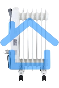 Обогреватель масляный Engy EN-2207 Modern (7 секций) белый, 1500 Вт, 15 м2, термостат