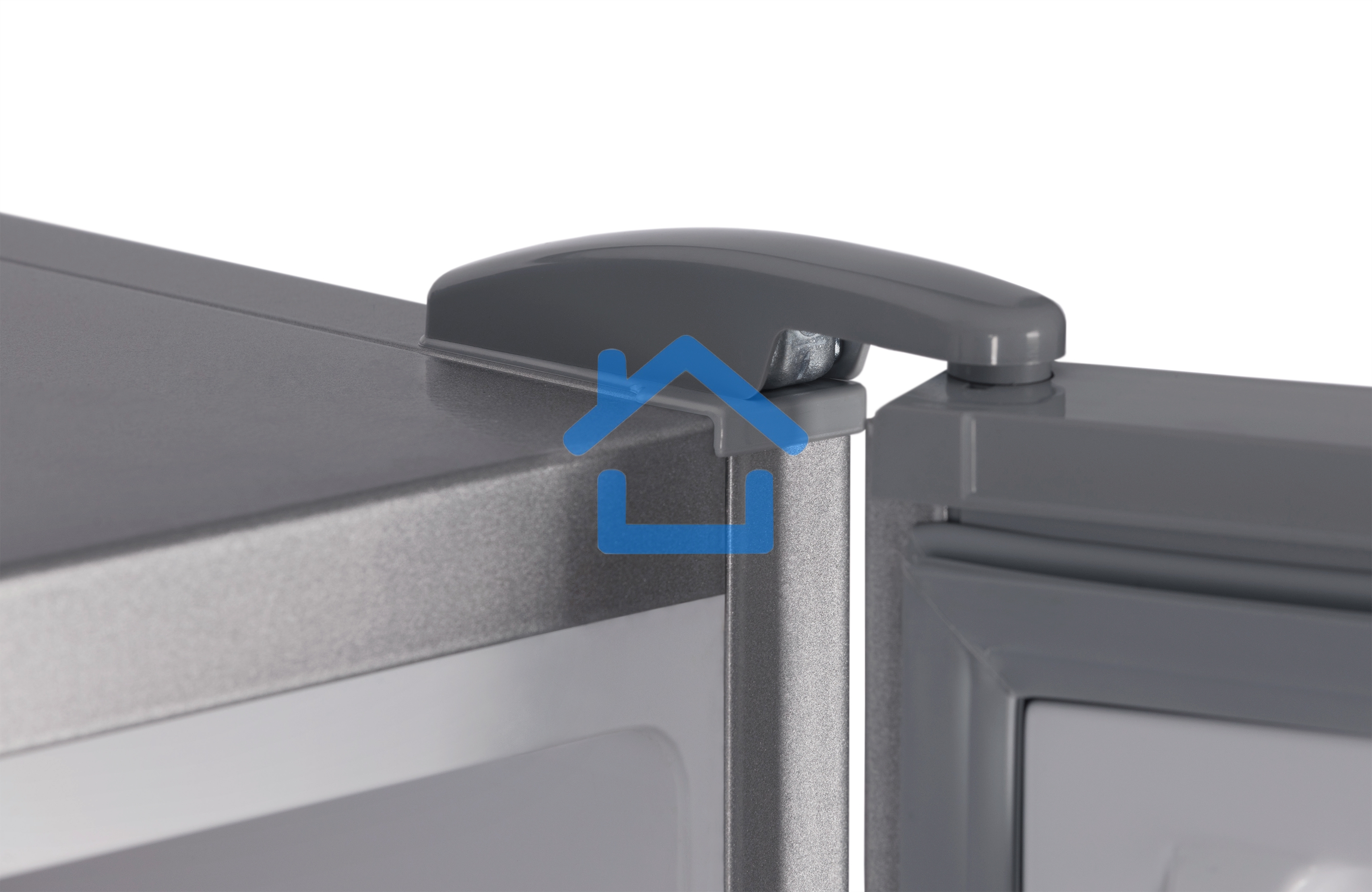 Холодильник Nordfrost NRB 154 S серый матовый двухкамерный 238/115 л морозилка снизу, капельная система