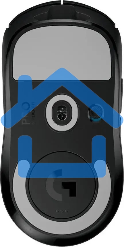 Мышь беспроводная Logitech G PRO X SUPERLIGHT черный, 25600 dpi, радиоканал, USB, кнопки - 5