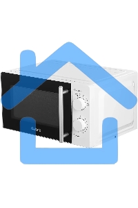 Микроволновая печь Galanz MOS-1706MW белый, 17 л, 700 Вт, переключатели - поворотный механизм