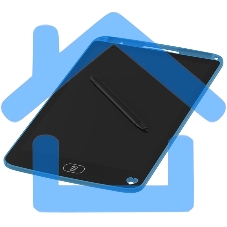 Графический планшет LCD для заметок и рисования Maxvi MGT-02С blue