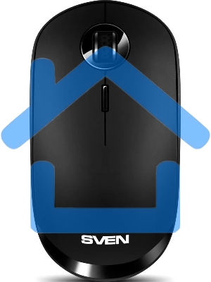 Мышь беспроводная SVEN RX-570SW черный, 1600 dpi, радиоканал, Bluetooth, USB, кнопки - 4