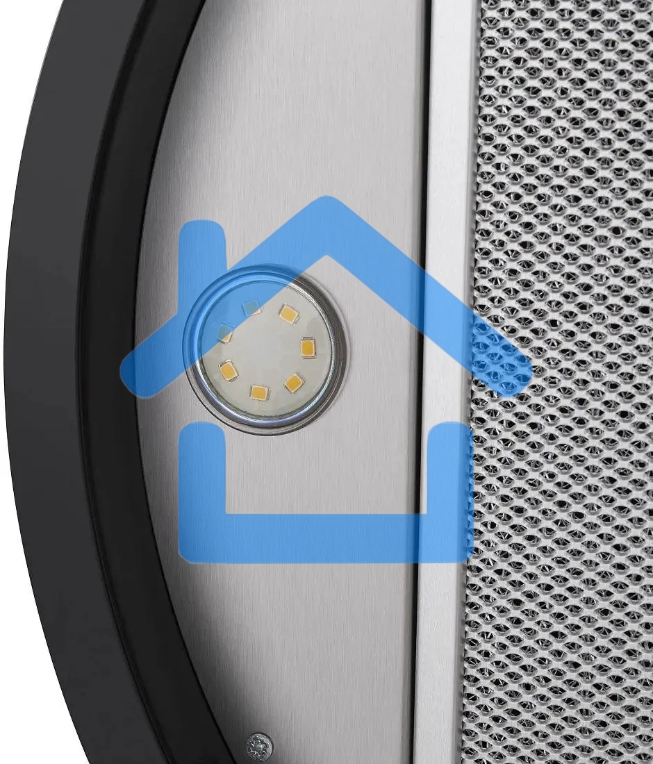 Вытяжка островная HOMSair FLY 1000SD 39 нержавеющая сталь, 38 см, 1000 куб. м/ч, 52 дБ