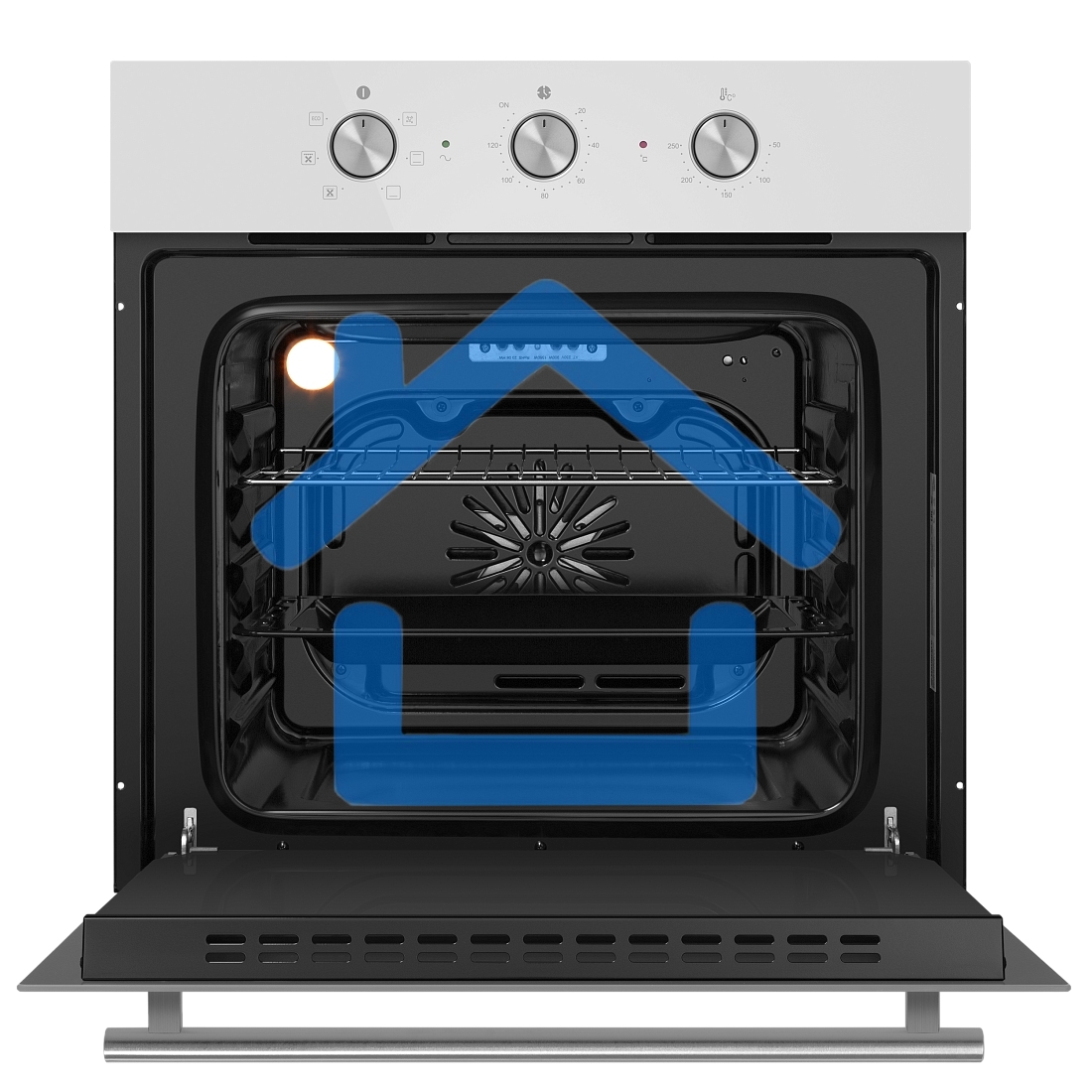 Духовой шкаф электрический HOMSair OEF606WH белый