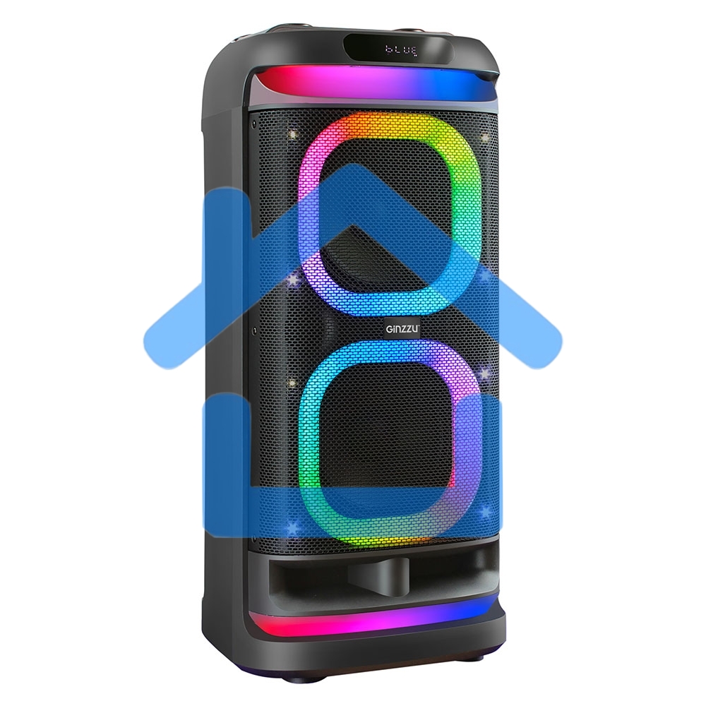 Акустическая система Midi Ginzzu GM-115, BT/USB/TF/FM/MIC/ДУ