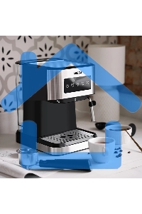 Кофеварка рожковая ARESA AR-1612 черный, исп. кофе - молотый, 1,5 л, 1100 Вт, 15 бар