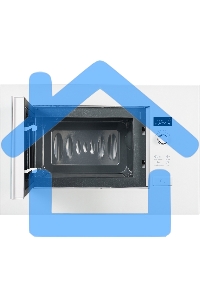 Микроволновая печь встраиваемая Weissgauff HMT-202 белый, 20 л, 700 Вт, переключатели - поворотный механизм/сенсор