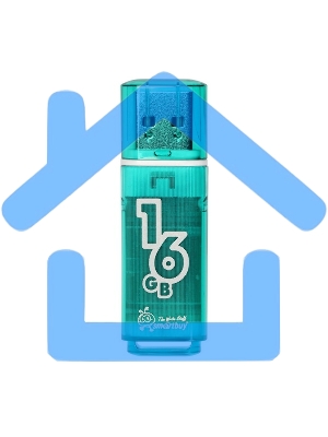 Флешка USB Smartbuy 16 Gb Smartbuy Glossy series Green