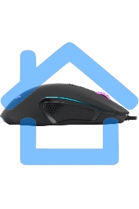 Мышь проводная Acer OMW160 черный, 6400 dpi, USB, кнопки - 8