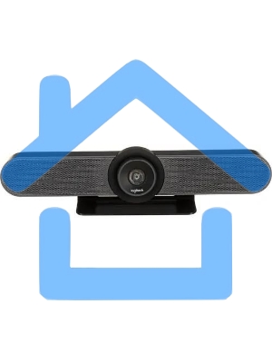 Веб-камера Logitech MeetUp, 8Mpix (3840x2160), USB3.0 с микрофоном, черный