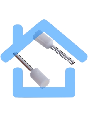 Наконечник-гильза НШвИ 0,75-8,0 белый (100ш)