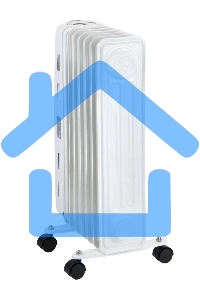 Обогреватель масляный Engy EN-2207 Modern (7 секций) белый, 1500 Вт, 15 м2, термостат