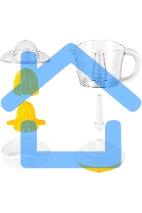 Соковыжималка цитрусовая Kitfort КТ-1148-1 25Вт рез.сок.:700мл. белый/желтый