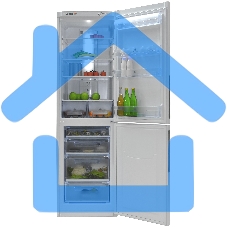 Холодильник Pozis RK FNF-172 серебристый двухкамерный 220/124 л морозилка снизу