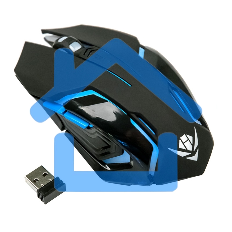 Мышь Dialog MROG-20UR Nakatomi Gaming RF 2.4G Optical - игровая, 6 кнопок+ролик, 7ми цветная подсветка